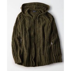 AE Knitted Open Front Cardigon